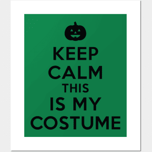 Keep Calm This IS My Costume Posters and Art